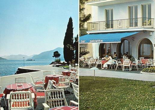 Ansichtskarten: BRISSAGO Café-Bar Gabietta – Gebraucht aus Jona von philajona