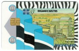 Telefonkarte Botswana BOT-12 Factory