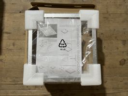 LED Panel Leuchtenrahmen Deckenmontage Silber Neu OVP