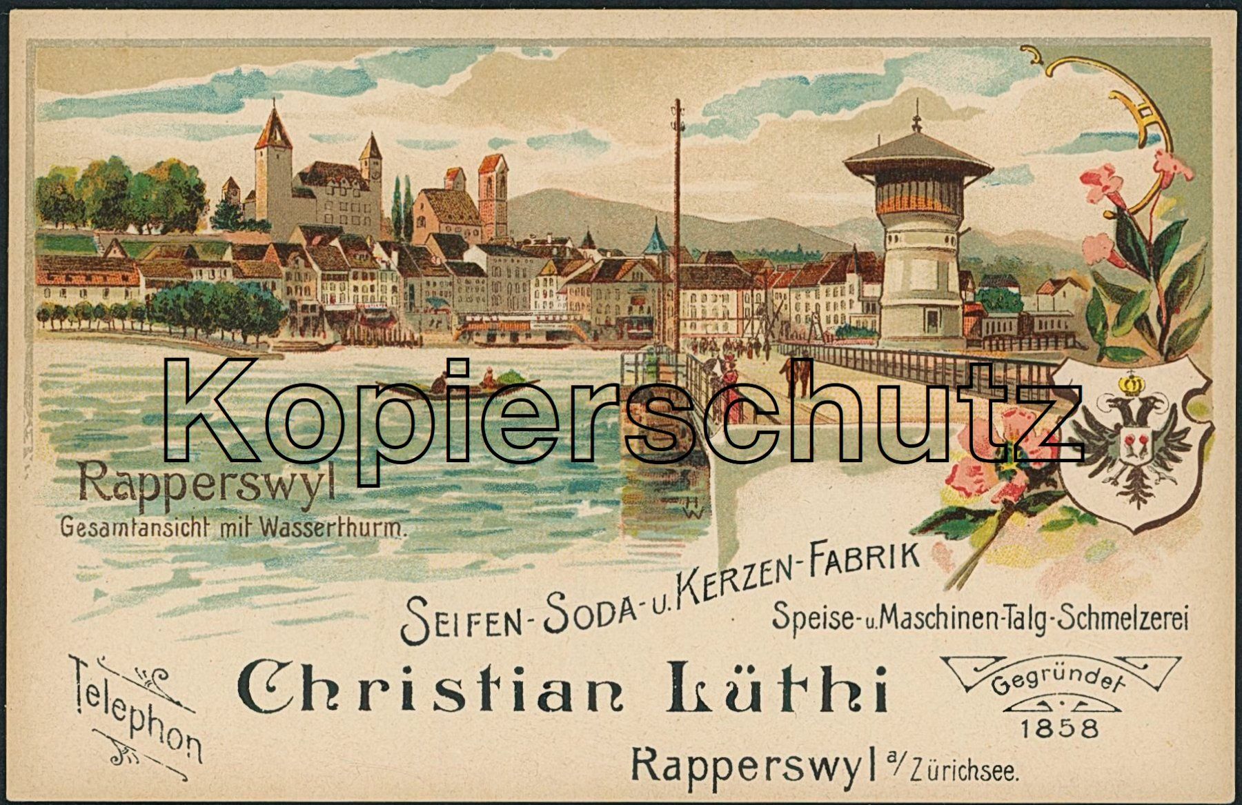 Cartoline postali: SG Rapperswil - Litho – Nuovo (secondo la descrizione) da Schindellegi venduto da stationary