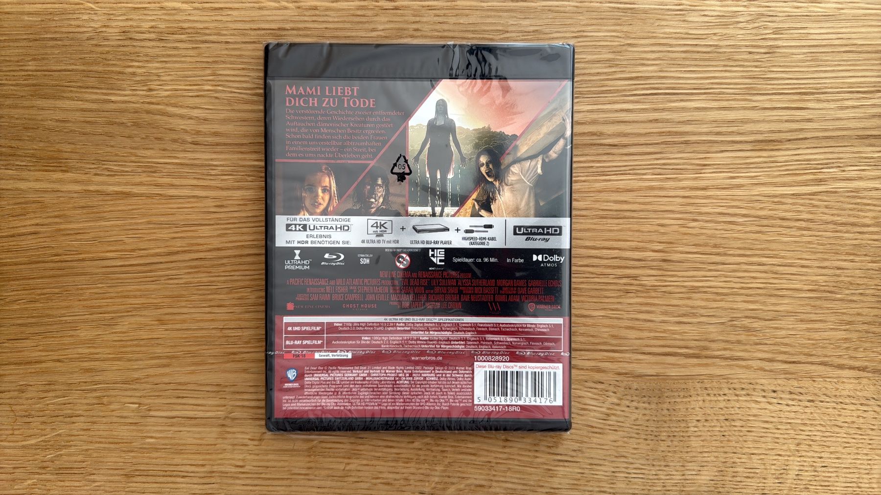 Tutti i DVDs: Evil Dead Rise - 4K UHD Blu-Ray – Nuovo e nell'imballaggio originale da Wallisellen venduto da Art_Vendorlay 1