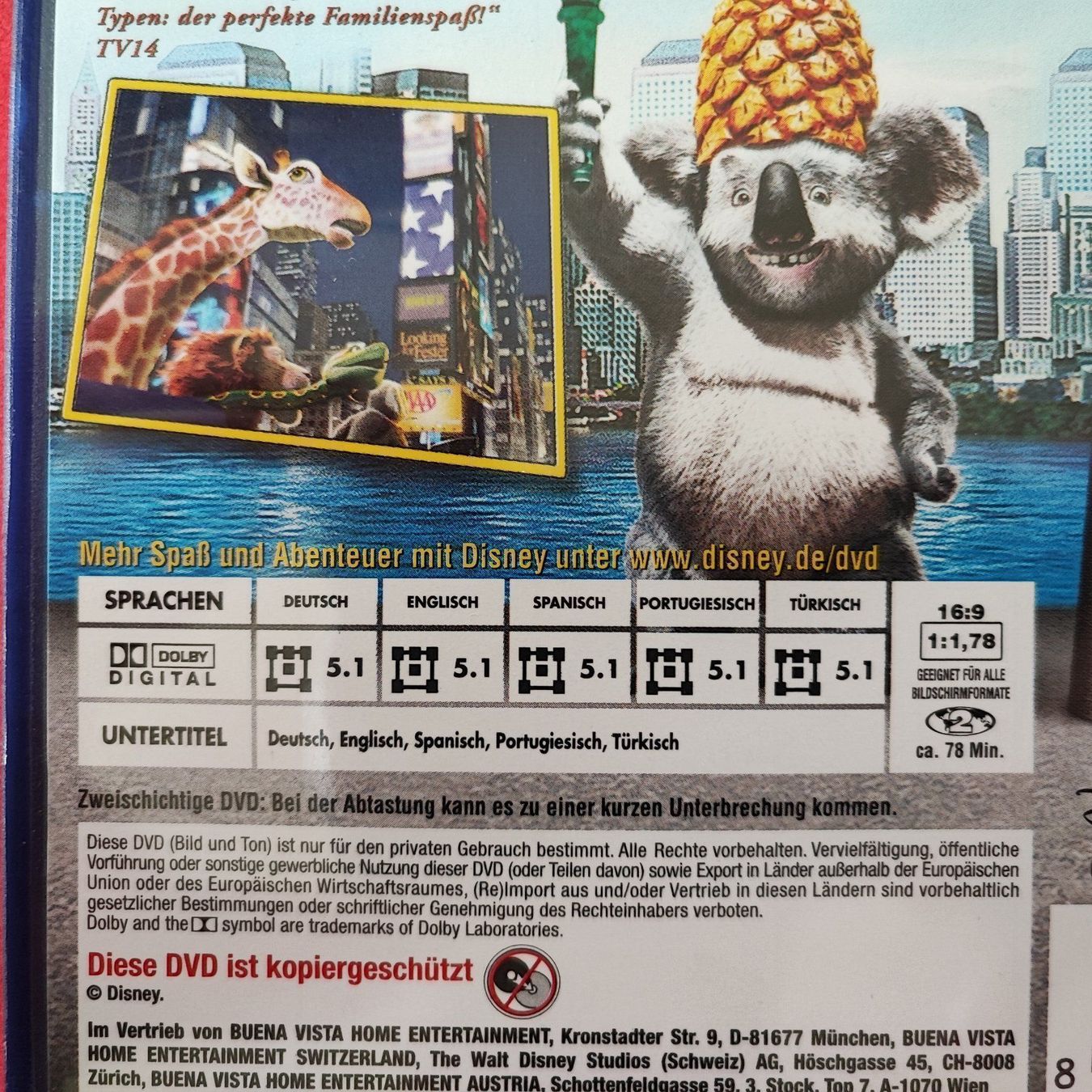 Tutti i DVDs: Tierisch wild (Special Collection) – Usato da Dübendorf venduto da kb86_MOVIE 2
