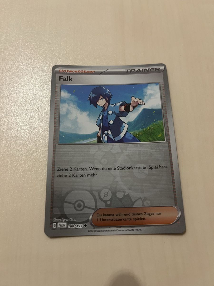 Pokémon Carte collezionabili: Falk PAL 180 Reverse Holo DE – Nuovo (secondo la descrizione) da Aarburg venduto da Barnetta07
