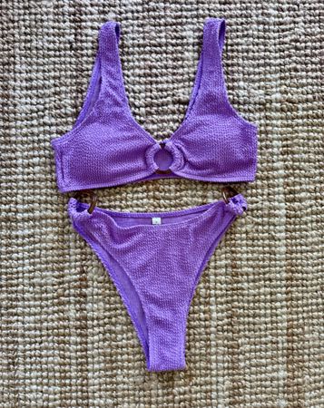 Lila Bikini Gr M, Ring-Detail, , neu