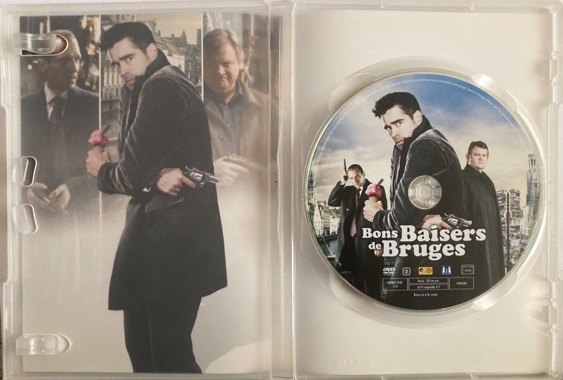Tutti i DVDs: FARRELL / GLEESON / FIENNES - BONS BAISERS DE BRUGES – Usato da Poliez-Pittet venduto da Newtown-Records 2
