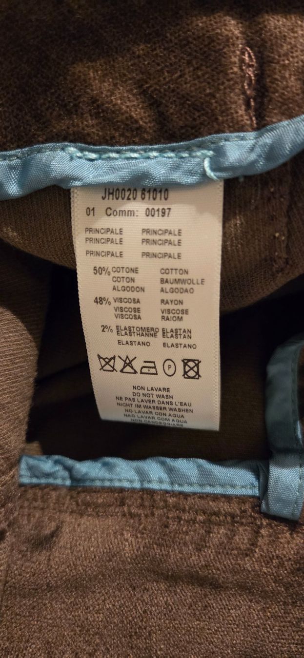 Pantaloni: Hose braun Samt Grösse 40 MALIPARMI – Usato da Wettswil venduto da doe_x6nz 2