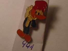 1 Vintage Woody Woodpecker Pin, Metall Pin (941)