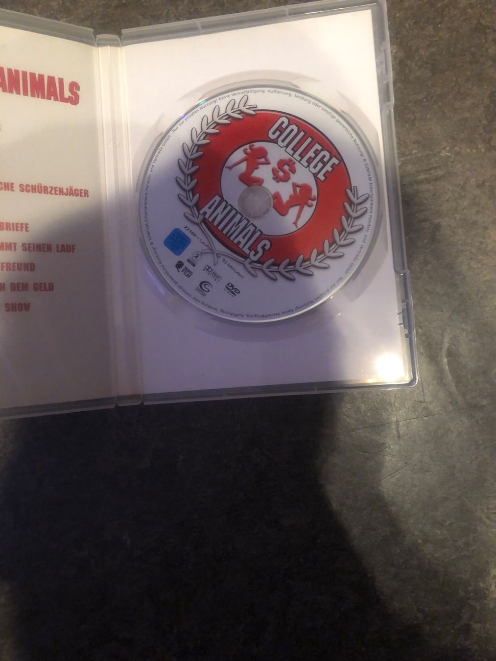 Tutti i DVDs: College Animals DVD - Uncut Version – Usato da Merlischachen venduto da Burni2309 1