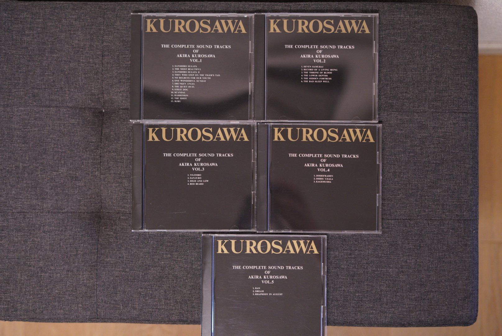 CD: Complete Soundtracks Akira Kurosawa Box Set JP – Usato da Horgen venduto da Irome 4
