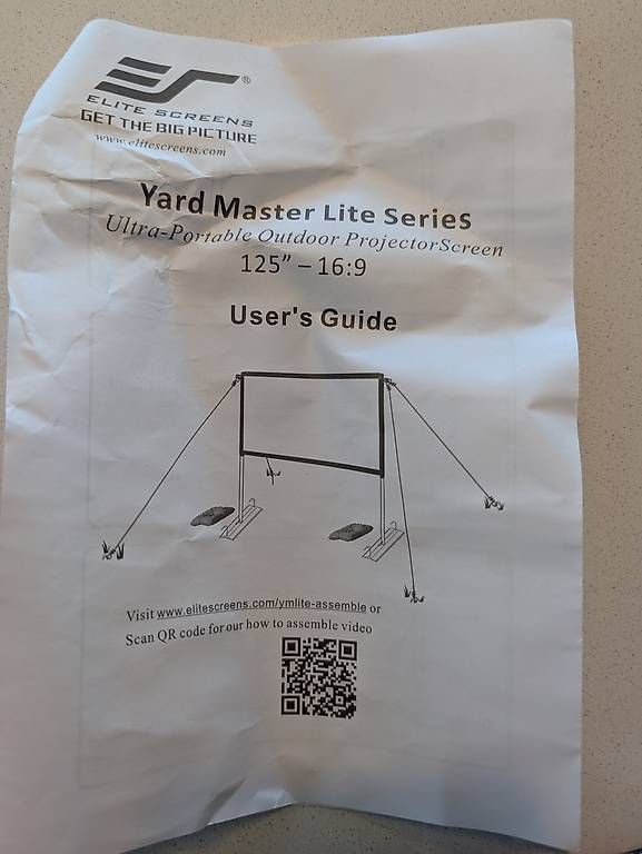 Heimkino: Elite Screens Yard Master Lite – Gebraucht aus Luzern von asyaphippu 1