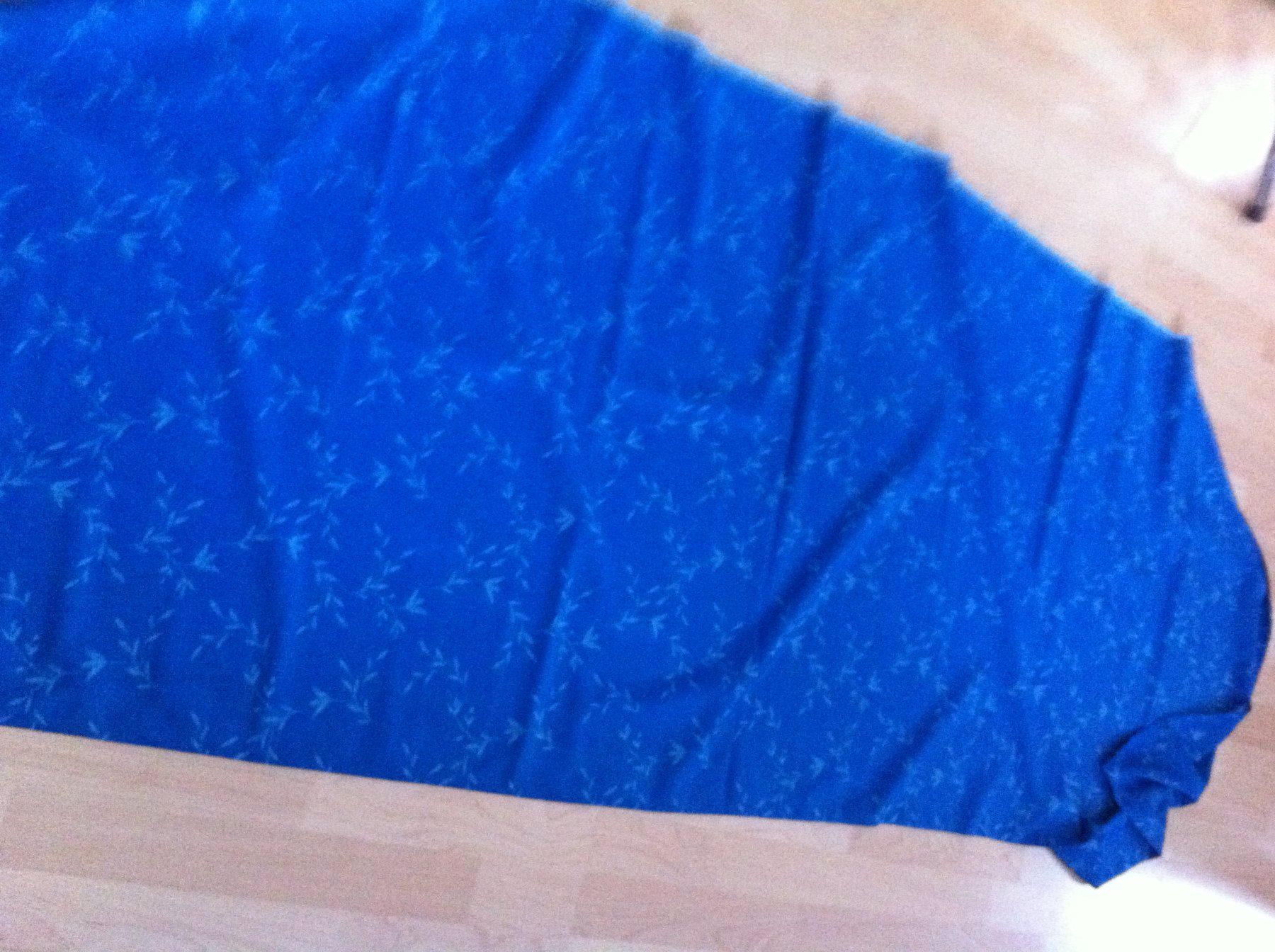 Tessuti: blauer Stoff 2.2m – Nuovo (secondo la descrizione) da Brunnen venduto da Artemis53 1