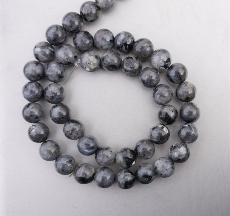 Perlin Achat-Perlen 8 Mm – Schwarz-weiß Gestreift, 30 Stück, Für Schmuck & Basteln