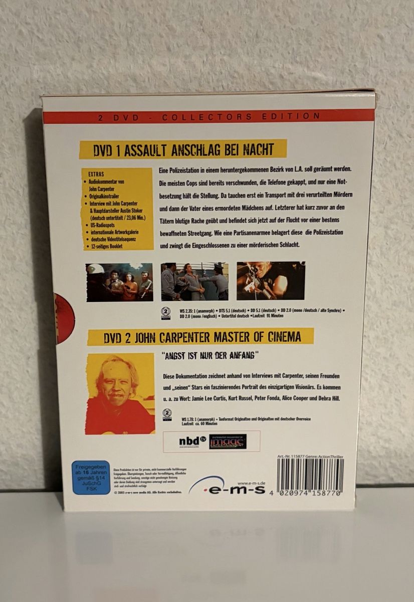 Tutti i DVDs: Assault - Anschlag bei Nacht  – Usato da Flawil venduto da NiceT 1