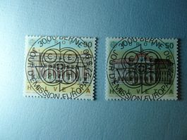 1990 Europa Sondermarke  797-798 ET Vollstempel