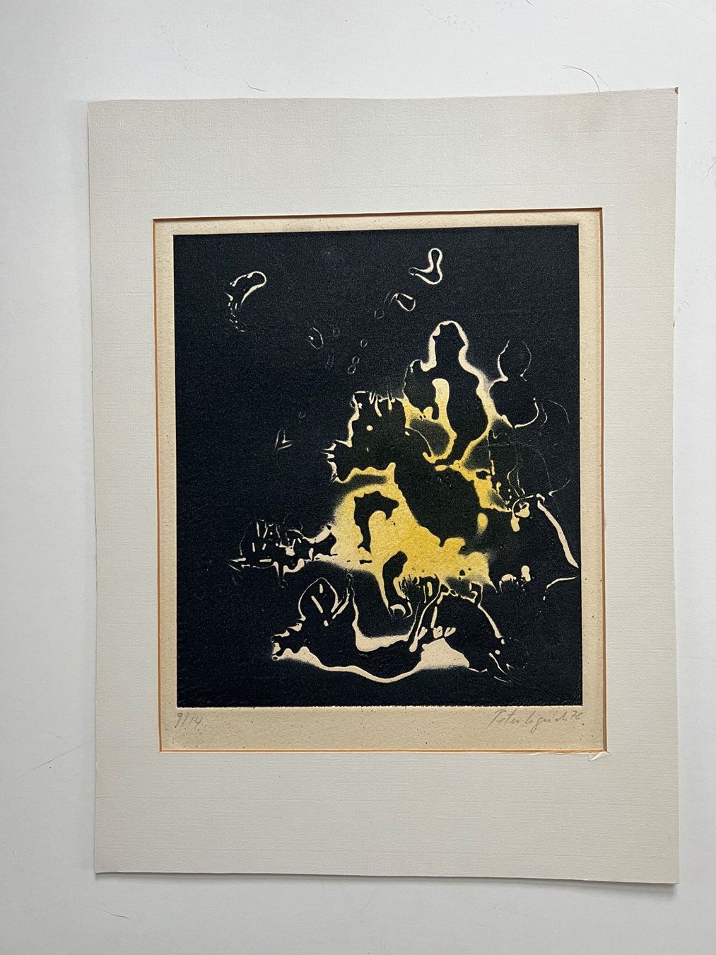 Grafica & Litografie: Peter Sigrist, handsigniert – Usato da Rain venduto da Pic-Ass 4