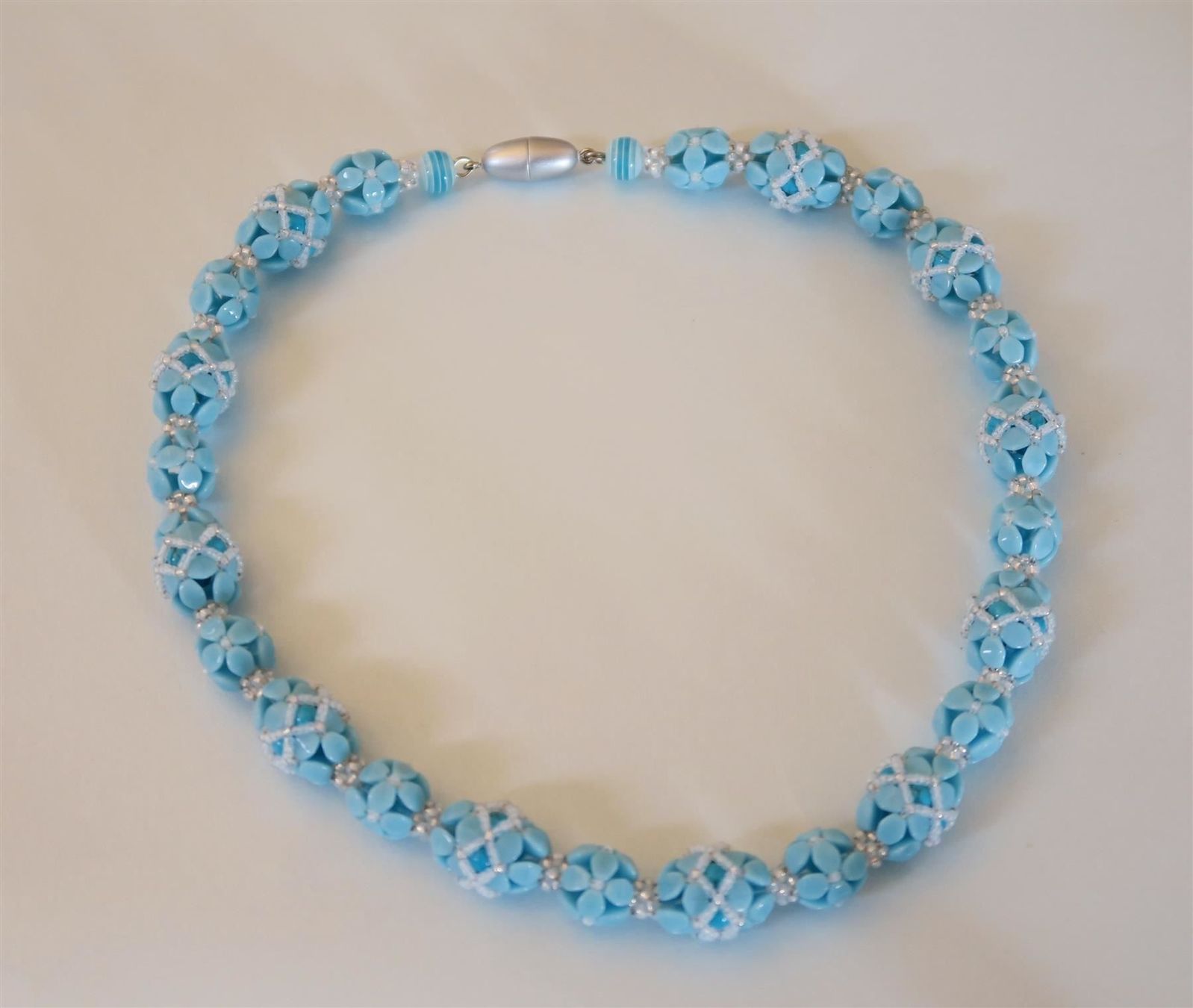 Ketten: Kette hellblau – Neu (gemäss Beschreibung) aus Brittnau von marlenestone 2