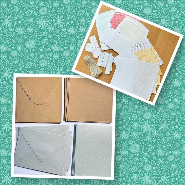 Stampin Up Kartenset + Umschläge und Zubehör Karten basteln (Neu ...