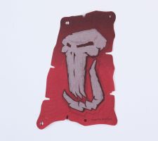 LEGO® Cloth Sail 14 x 20 Tattered with Fantasy Era Troll