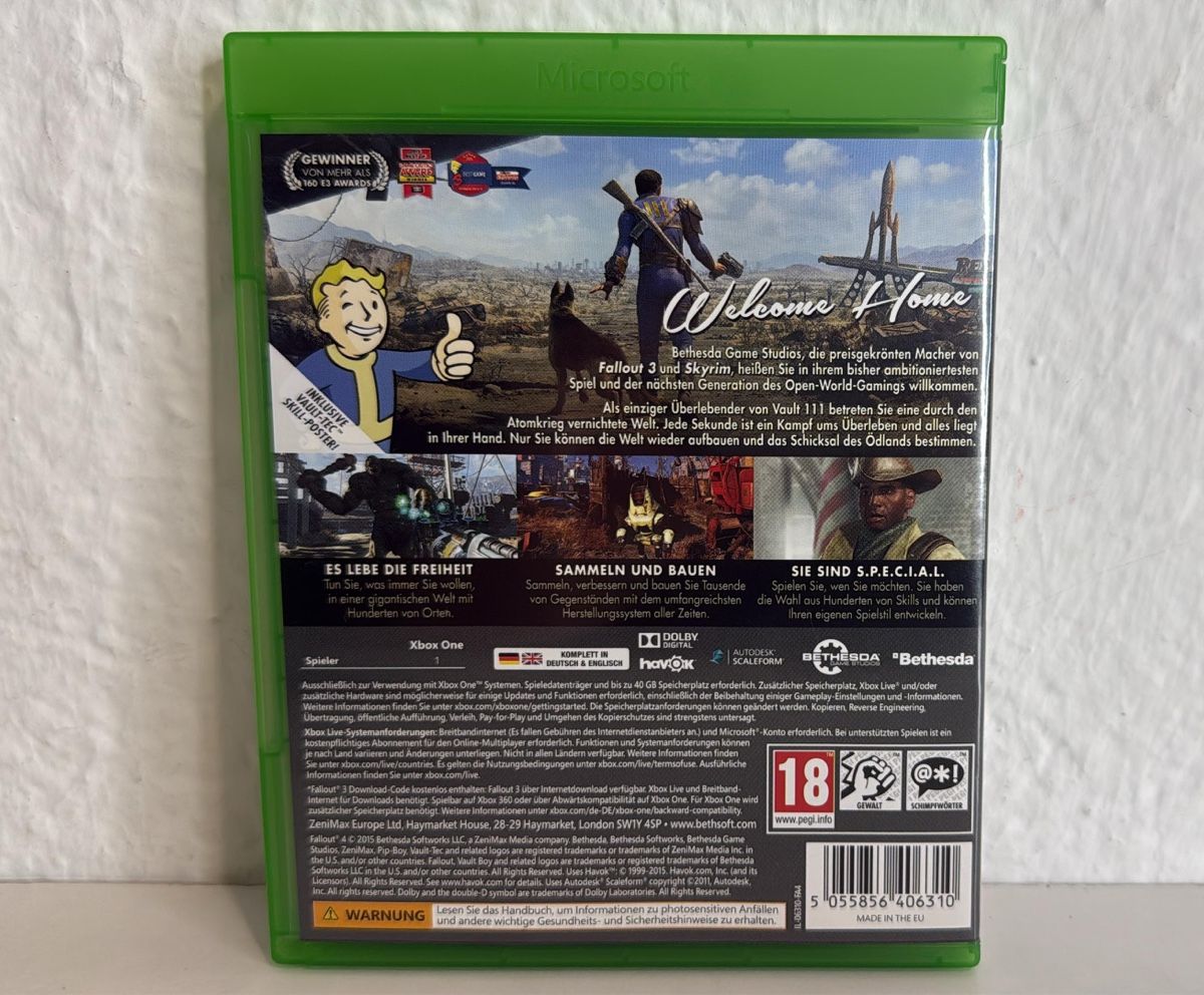 Microsoft Giochi: Fallout 4 for Xbox One - Excellent Condition - Great Game! – Usato da Ehrendingen venduto da bubulence 1