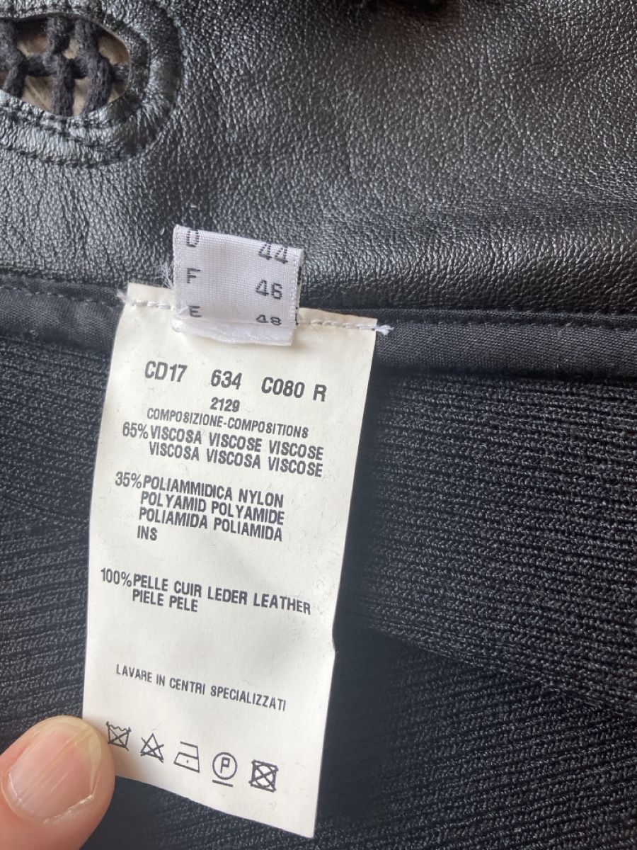 Roberto Cavalli Giacche: Roberto Cavalli Lederjacke Gr 38 – Usato da Zürich venduto da Dsire 4