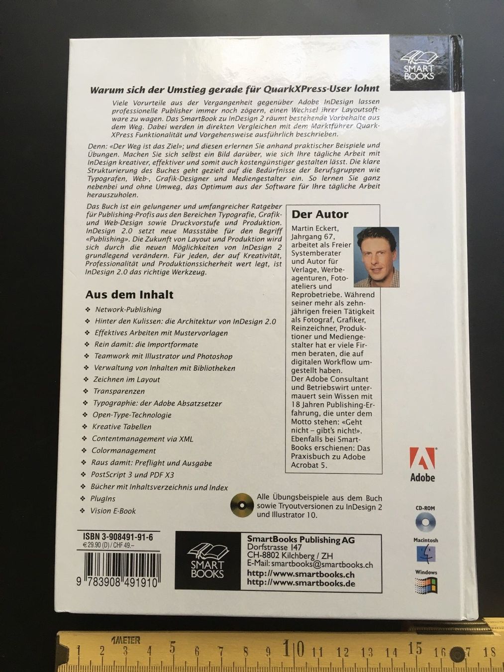 Libri: Buch: M. Eckert – Das Profibuch zu Adobe InDesign 2 (2003) – Usato da Basel venduto da loukash 1