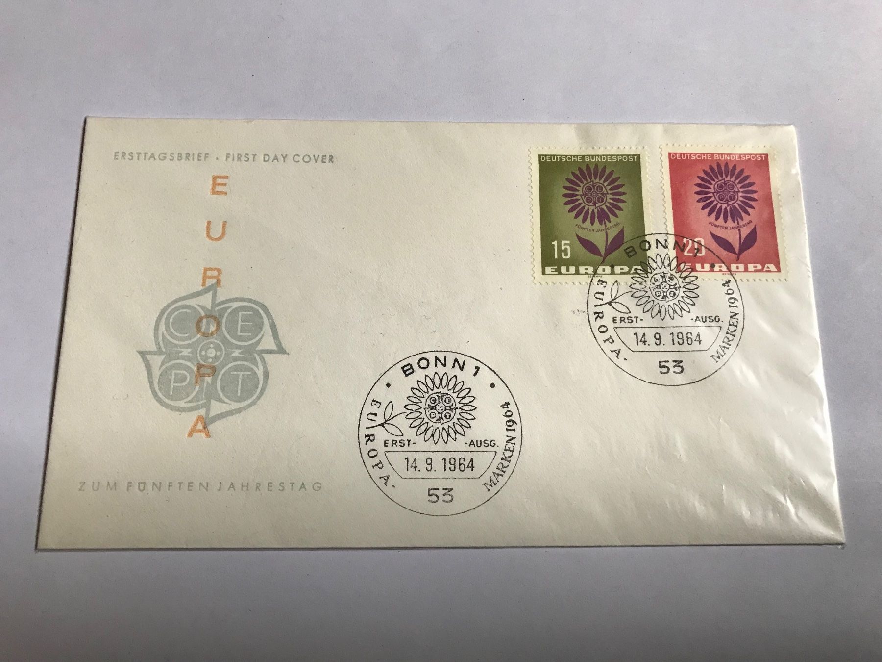 Tutti i francobolli: briefmarken, 14.9.1964, ganzsache, deutsche post – Usato da liestal venduto da makai05