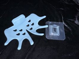 Seifen-Halter Seifen-Ablage hellblau Wandmontage Dusche/Bad