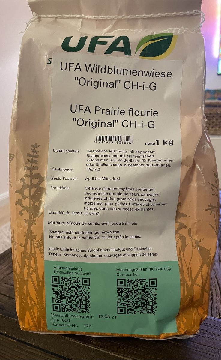 Piante & sementi: Wildbblumensamen von UFA 1kg – Nuovo (secondo la descrizione) da Magden venduto da Rosenzweig