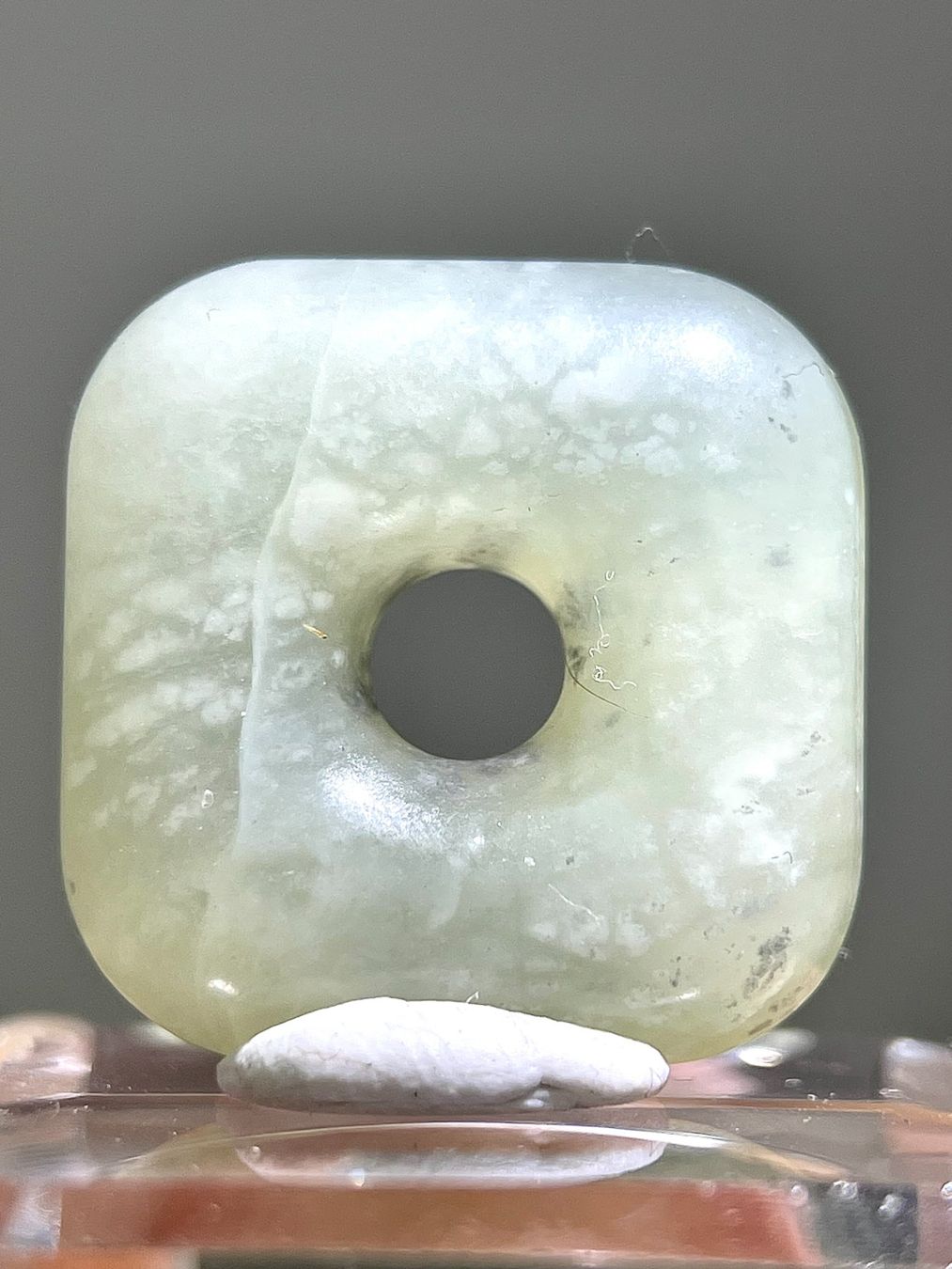 Ciondoli: Echte chinesische -Jade  Pi-Scheibe Set Ca.2cm – Nuovo (secondo la descrizione) da Schiers venduto da sisikristall 5