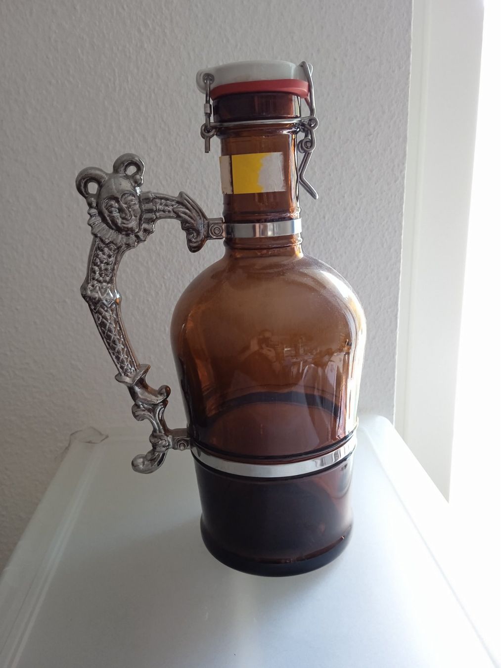 Gabbie, trasporto & Sicurezza: Grosse Flasche Uelibier, gebraucht – Usato da Döttingen venduto da Schlei 1