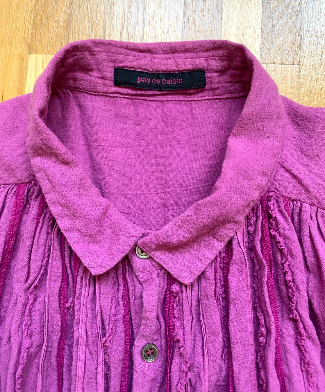 Camicette: LAST CHANCE | Pas de Calais orchid cotton blouse – Usato da Basel venduto da gladghost 4