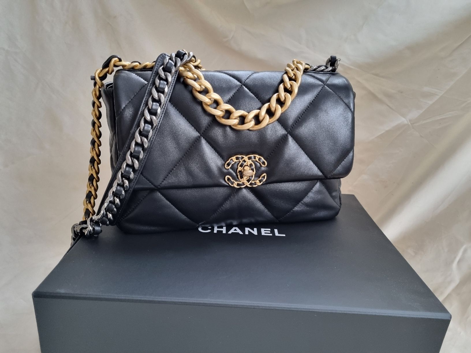 Chanel Taschen für Damen: Chanel 19 Neuwertig, Medium – Neu (gemäss Beschreibung) aus Basel von lioness71