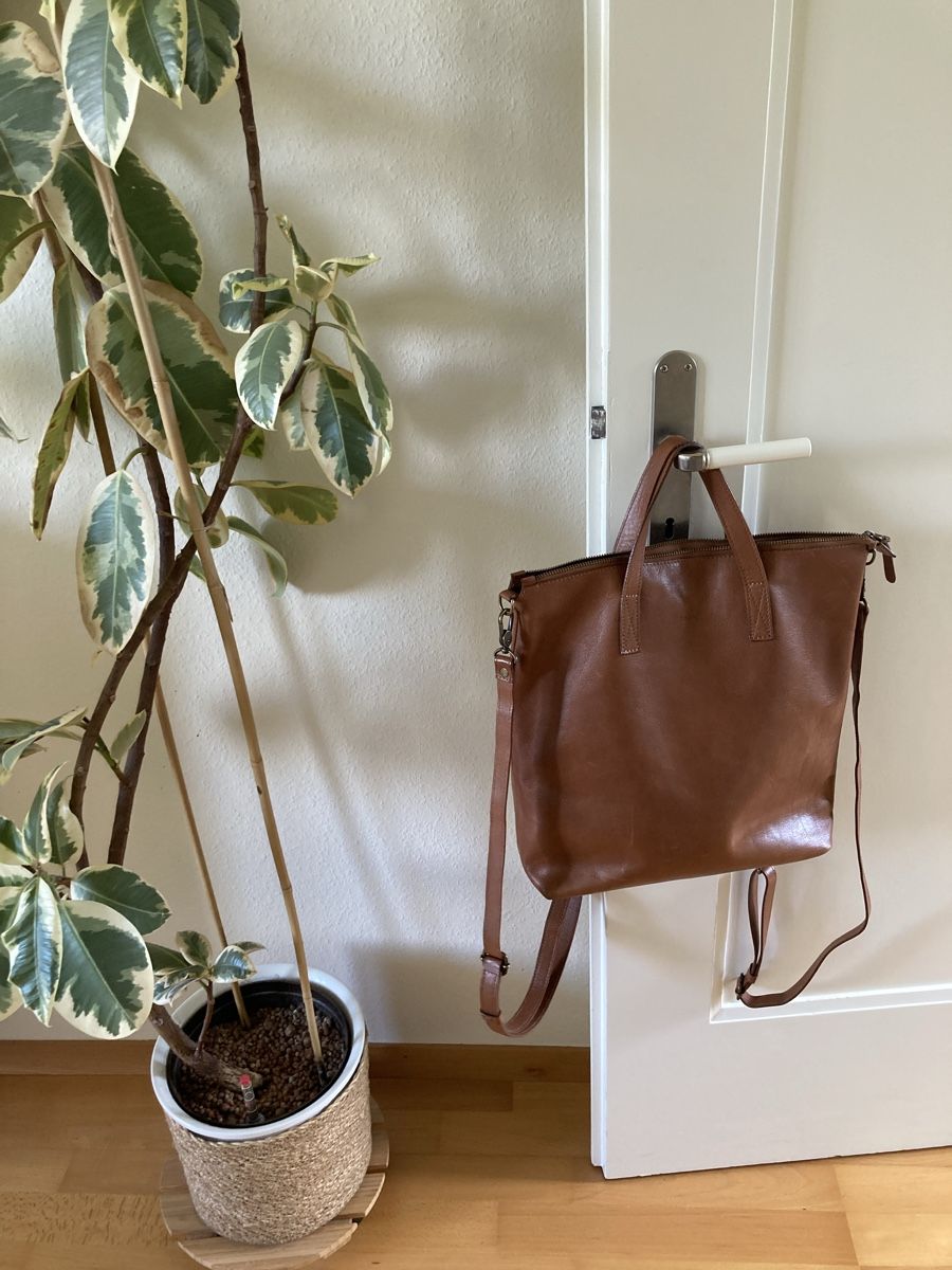 Borse da donna: Park Tote Bag Ledertasche Braun – Usato da Zürich venduto da nat_2k2d 1