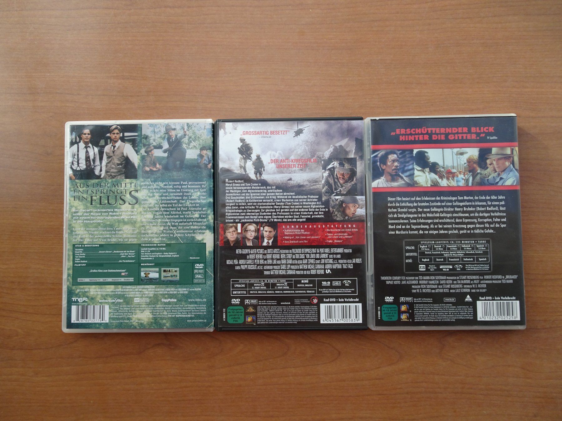 Tutti i DVDs: Robert Redford Filme – Usato da Schenkon venduto da Movieplanet 1