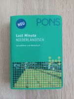 PONS. Last Minute Niederländisch. Sprachführer u. Wörterbuch