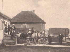 LES TAILLERÉS (BRÉVINE): passage animée en village 1921