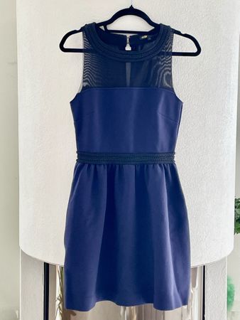 Maje Dress, size S, Navy Blue