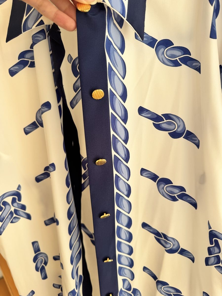 Camicette: chemise bleue – Nuovo (secondo la descrizione) da Lonay venduto da nei_79jc 4