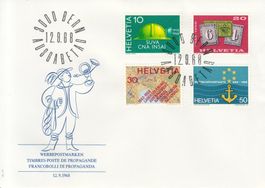 SBK 457 - 460 FDC