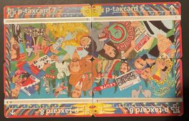 4 Taxcards Schweizer Illustrierte, Puzzle, 308L, 650 Ex