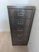 Aktenschrank Metall 6 Schubladen Vintage Industrie-Look
