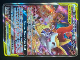 Charizard & Braixen-GX (SM230) - SM Promos - NM+ - EN