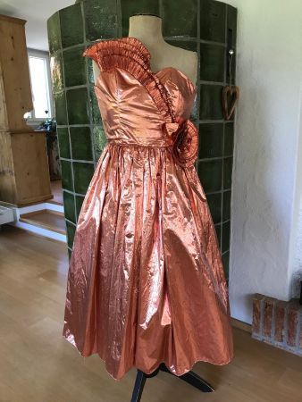 Vintage -Kleid „John Charles“, Gr 38, 70er-/80er-Jahre