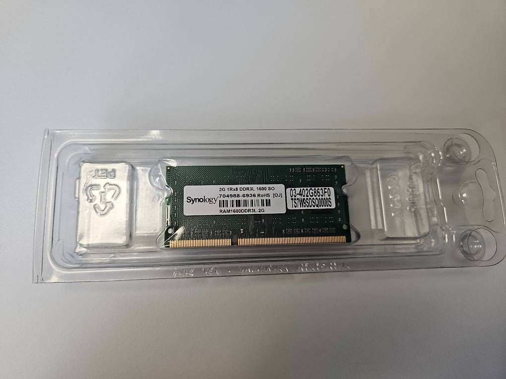 Memory / RAM: Synology RAM – Gebraucht aus Gossau ZH von collectr