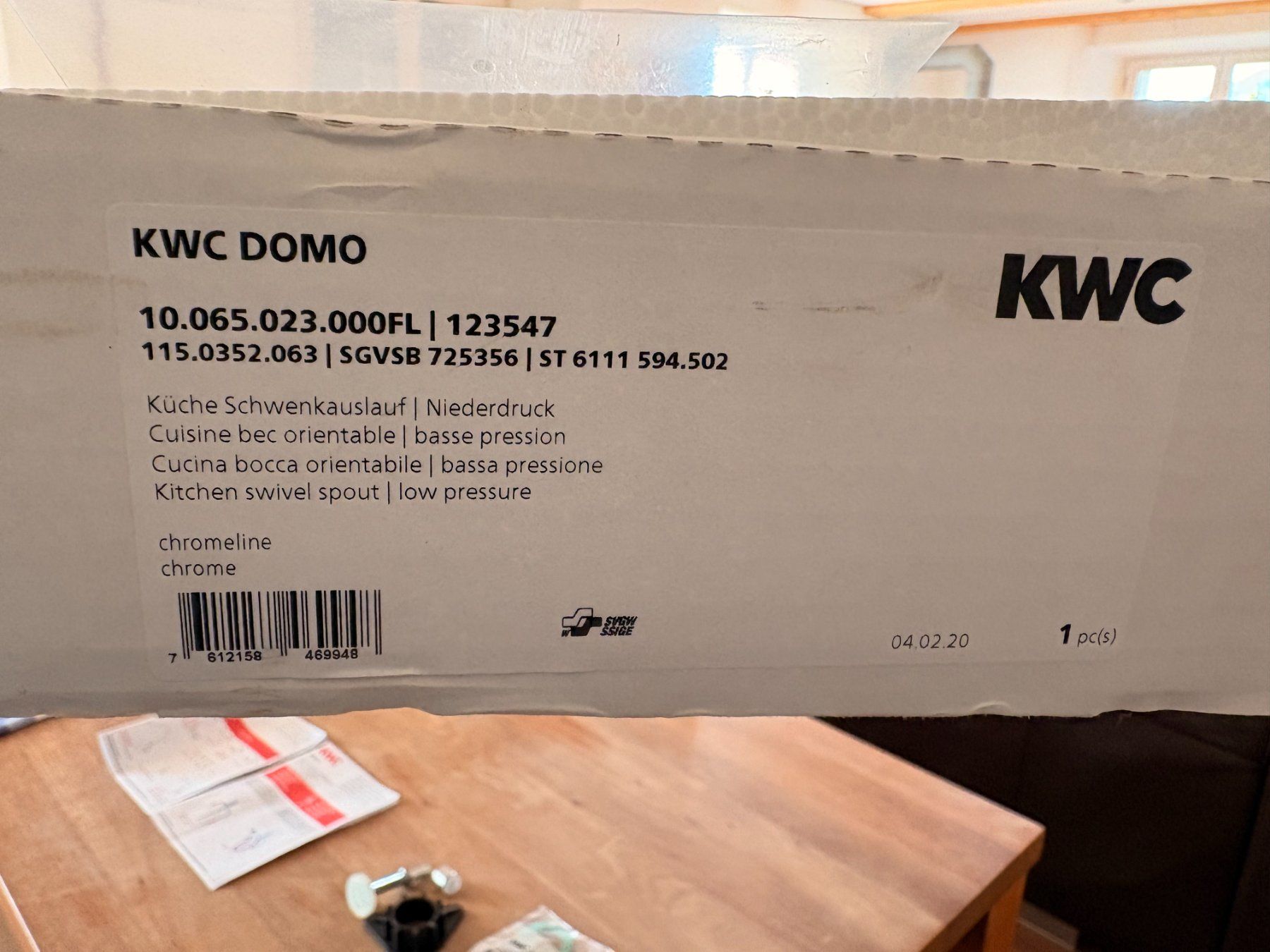 Kwc Rubinetteria: KWC DOMO Küchenmischer – Nuovo e nell'imballaggio originale da Rünenberg venduto da cef_j7hd 4