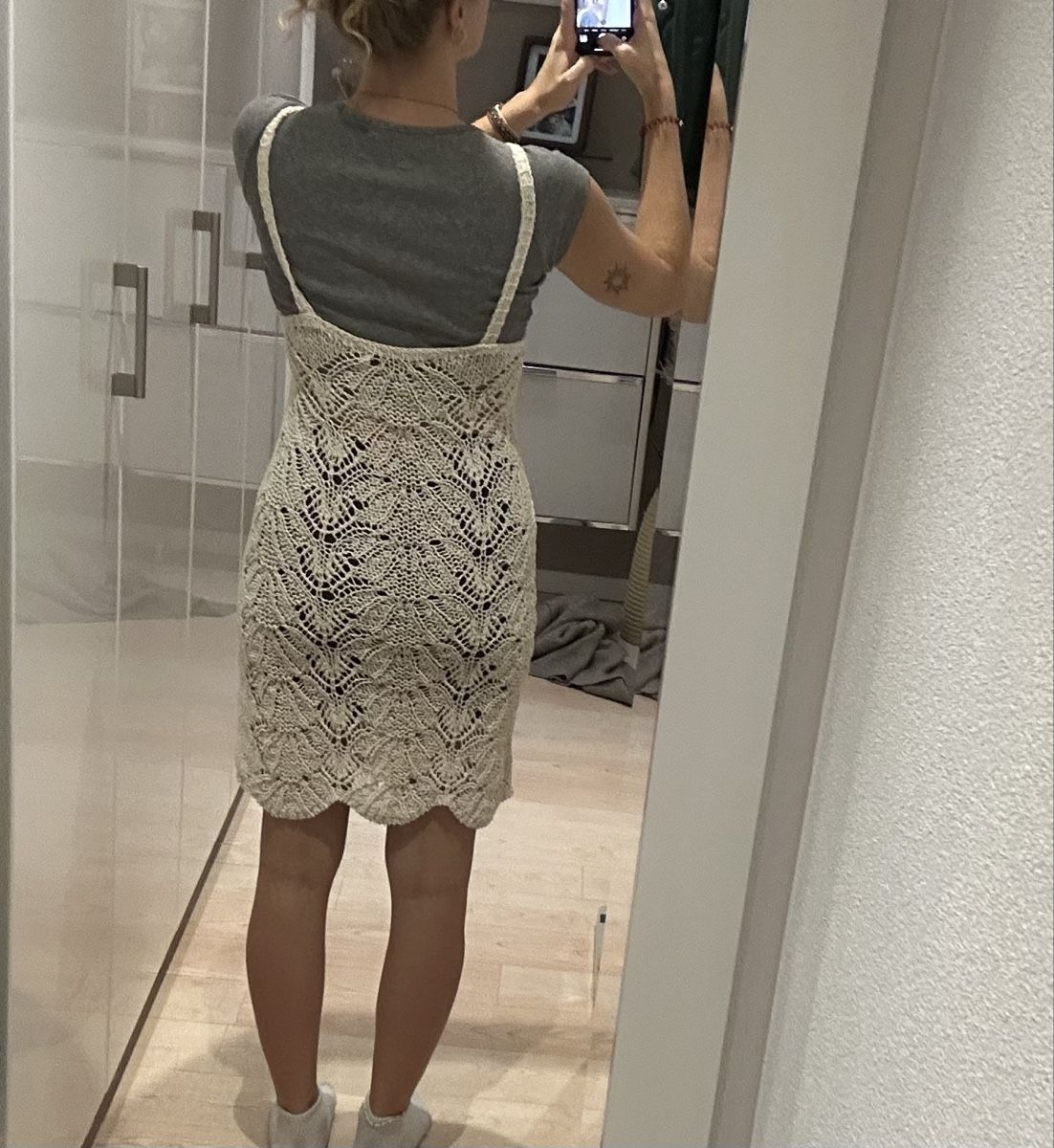 Zara Vestiti: creamiges Strandkleid – Nuovo (secondo la descrizione) da Grafstal venduto da jes_t6s7 1