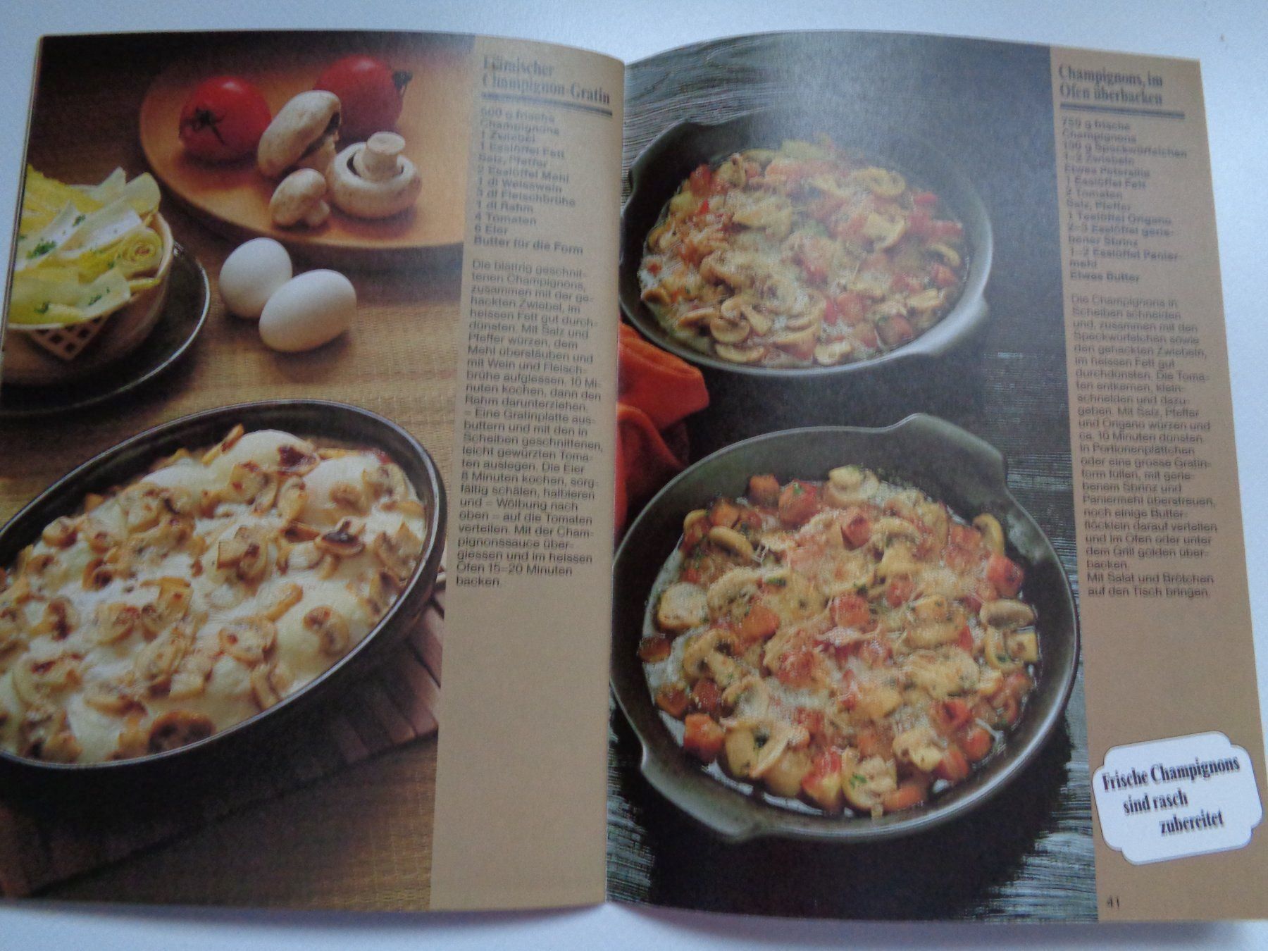 Livres: Besser kochen mit frischen Champignons – Neuf (Voir description) à Wiesendangen par Gullfoss 4