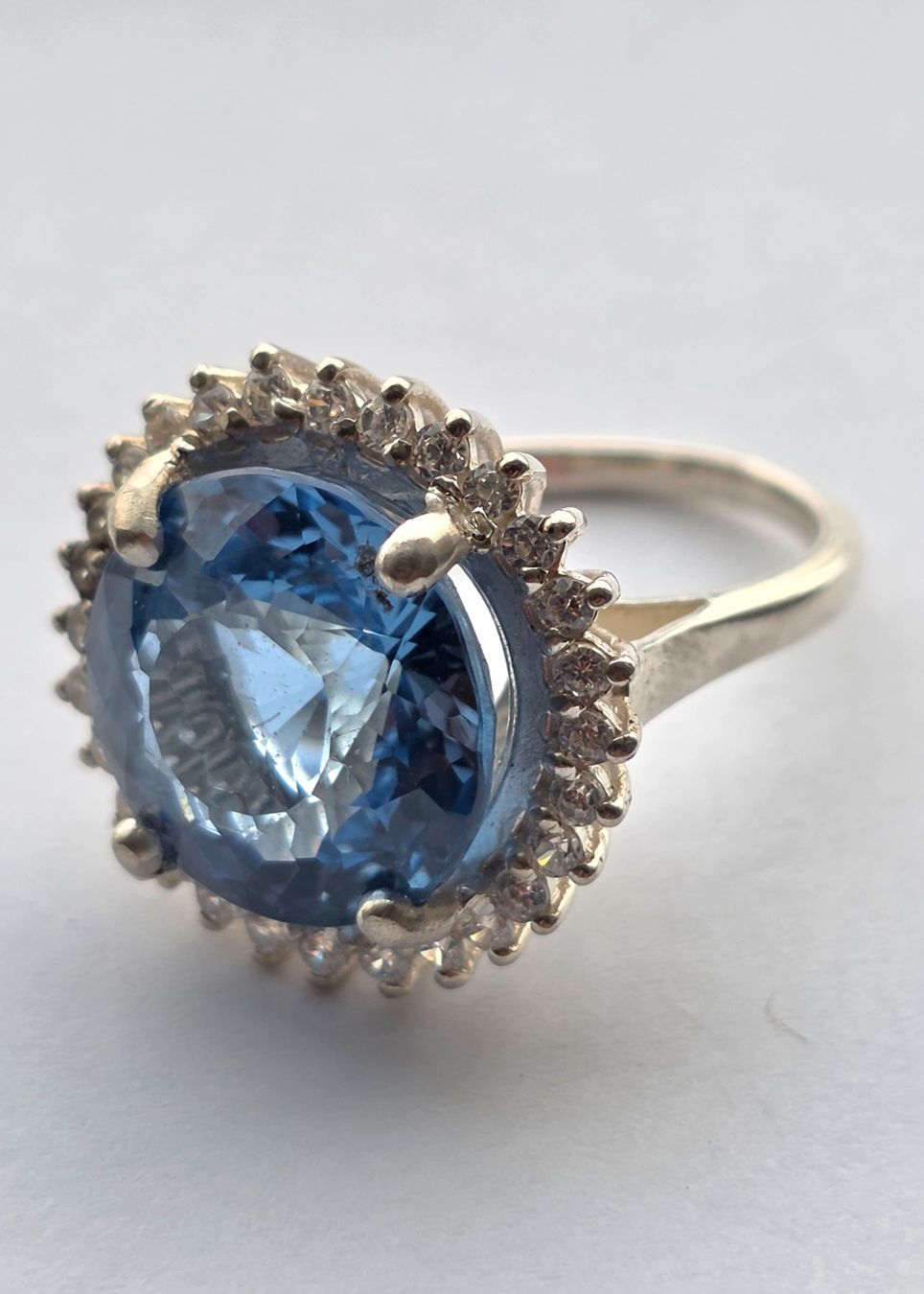 Anelli: Blau Topas Fingerring – Nuovo (secondo la descrizione) da Zürich venduto da Benedikt21 8