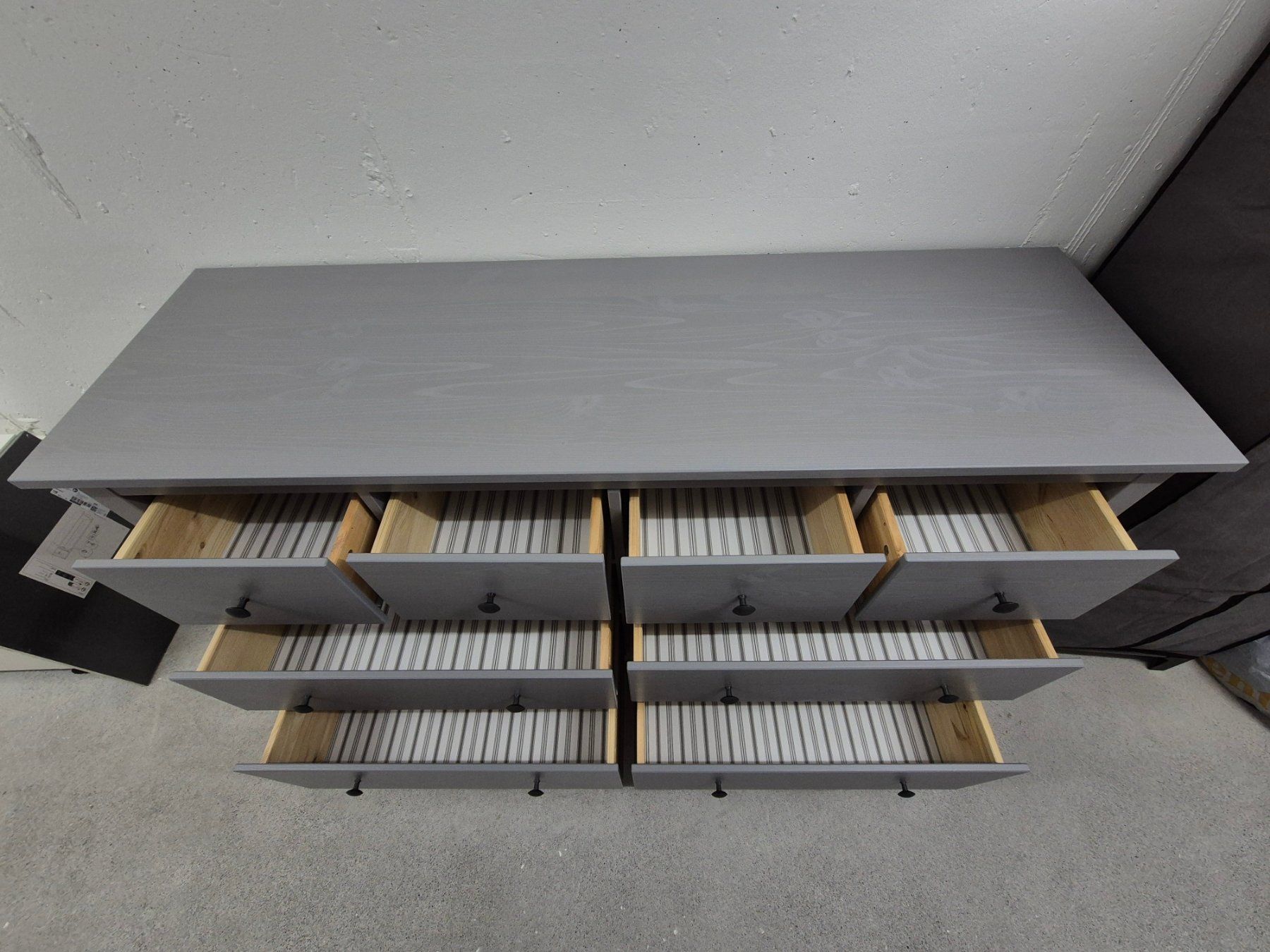 Ikea Cassettiere: IKEA HEMNES | Kommode mit 8 Schubladen | grau – Usato da Lachen SZ venduto da sakadela 4