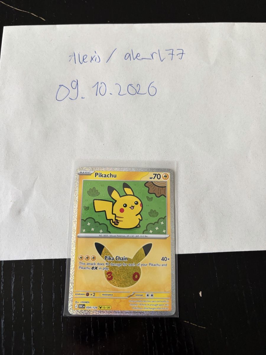 Pokémon Sammelbilder & Trading cards: Pikachu #12 30th Celebration EN – Neu (gemäss Beschreibung) aus Cham von ale_rl77
